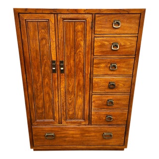 MCM Highboy Dresser Windwood by Drexel For Sale