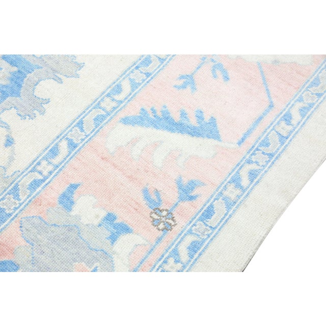 Turkish Modern Turkish Oushak Rug 10'1" x 12'11" For Sale - Image 3 of 10