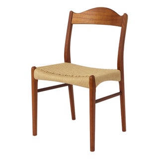Vintage Danish GS61 Chair by Arne Wahl Iversen for Glyngøre Stolefabrik, 1960s For Sale