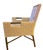 Wood McGuire Woven Bamboo Rattan and Hardwood Armchairs (Pair) For Sale - Image 7 of 18