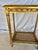 Early 20th Century Early 20th Century French Louis XVI Style Gold Gilded and Marble Side Table For Sale - Image 5 of 12