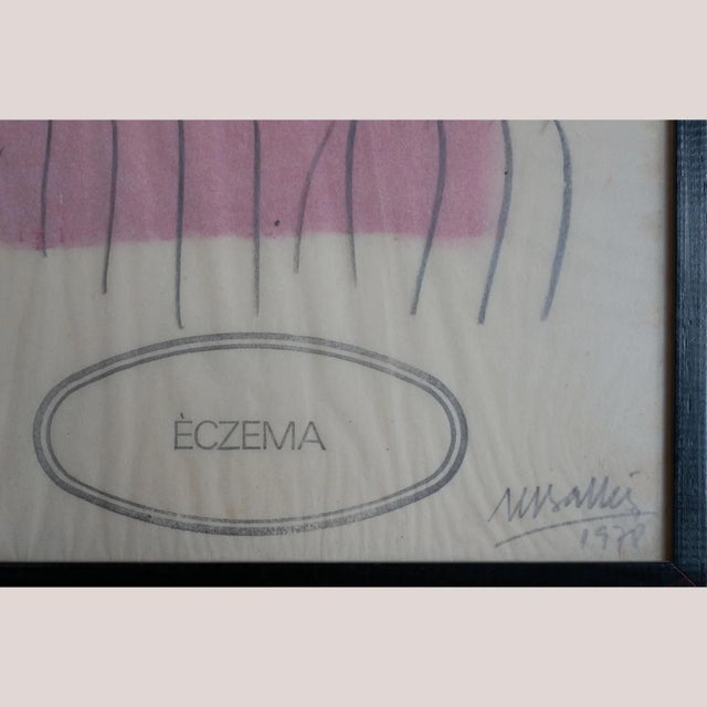 Éczema, Abstract Work, 1970s, Mixed Media For Sale - Image 3 of 5