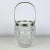 Elevate your entertaining with this vintage Italian crystal and 800 silver ice bucket. Crafted with timeless elegance,...