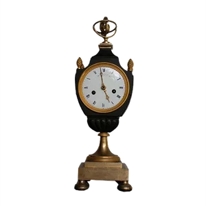 Antique Bronze and Gold Plating Mantle Clock