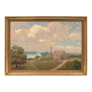 'Old Brick Kiln, Henry, Illinois' by Frank Coburn, 1918, Impressionist, Bowers, Laguna Beach, Pasadena Art Institute, Art Institute of Chicago For Sale