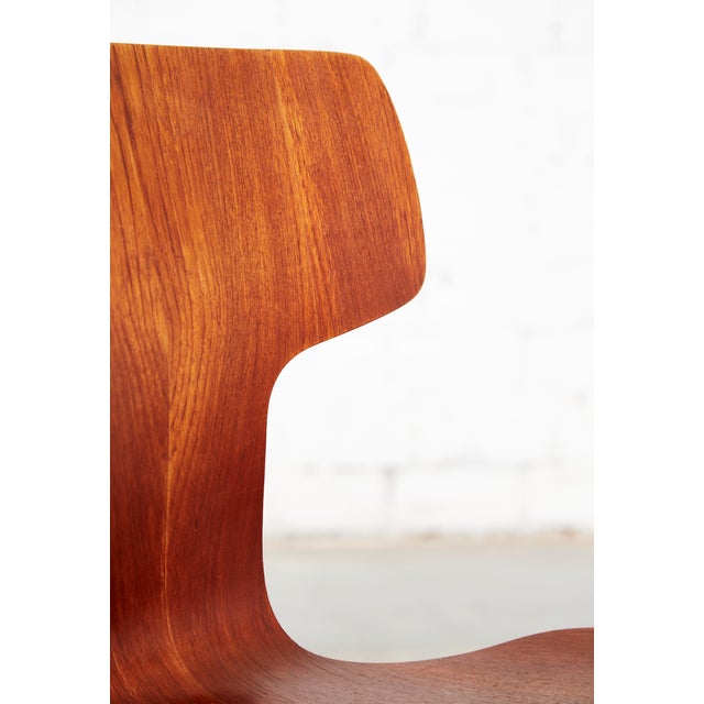 Model 3103 Hammer Chairs by Arne Jacobsen for Fritz Hansen, 1964, Set of 4 For Sale - Image 15 of 18