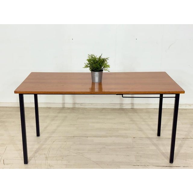 Mid-Century Teak Dining Table or Desk from Labofa For Sale - Image 10 of 10