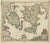 Antique Map of Denmark with Details of Fortresses, 1680 For Sale