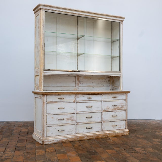 Antique Early 20th Century Pastry Shop Display Case, France For Sale - Image 3 of 13