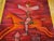 Vintage Mid-Century Tapestry, Handwoven Wool, Marc Chagall Style, 40" X 86" For Sale - Image 4 of 10