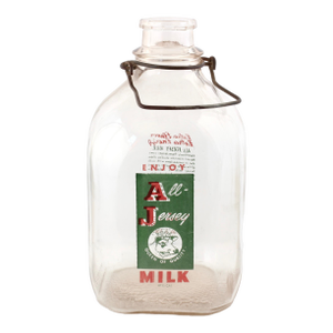 Midcentury California Dairy Milk Bottle