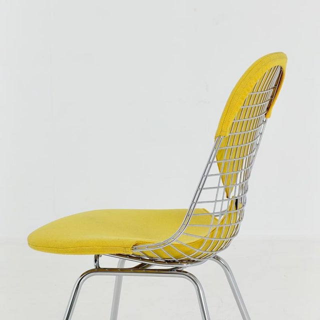 Mid-Century DKX-2 Wire Chair by Charles & Ray Eames for Herman Miller, 1970s For Sale - Image 12 of 15