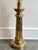 Brass 1970's Stiffel Brass Fluted Column Table Lamp For Sale - Image 8 of 11