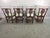 Brown Henkel Harris Solid Mahogany Set of Eight Chippendale Style Dining Chairs For Sale - Image 8 of 12