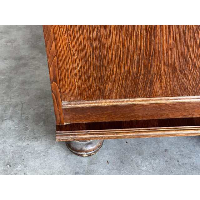 Mid-Century Modern Mid-Century Modern Oak Chest of Drawers with Four Drawers, 1950s For Sale - Image 3 of 18