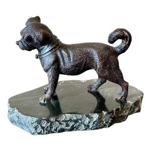 Maitland-Smith Bronze Dog