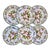Early 21st Century Enameled Tin English Duke of Gloucester Plates - Set of 6 For Sale