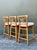 Early 21st Century Vintage McGuire Wrapped Rattan Bar Stools - Set of 3 For Sale - Image 5 of 12