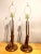 Wood Mid-Century Carved Antelope Lamps - a Pair For Sale - Image 7 of 7