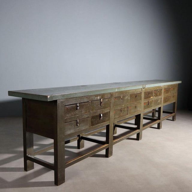 Industrial Workbench in Fir For Sale - Image 13 of 13