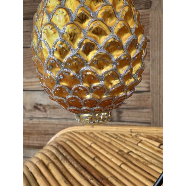 Gold Retired Christopher Radko Eggs Imperiale Ornament For Sale - Image 8 of 10