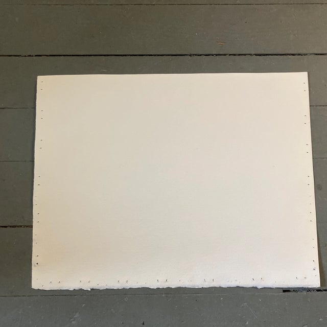 1980s Original Vintage Nautical Watercolor Painting For Sale - Image 4 of 4