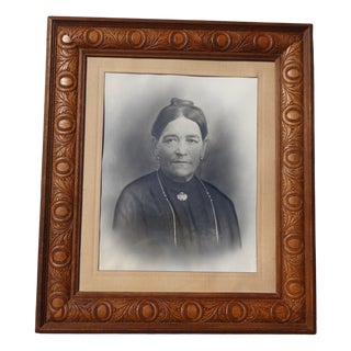 Vintage Photo Frame in Wood, 1920s-1940s For Sale