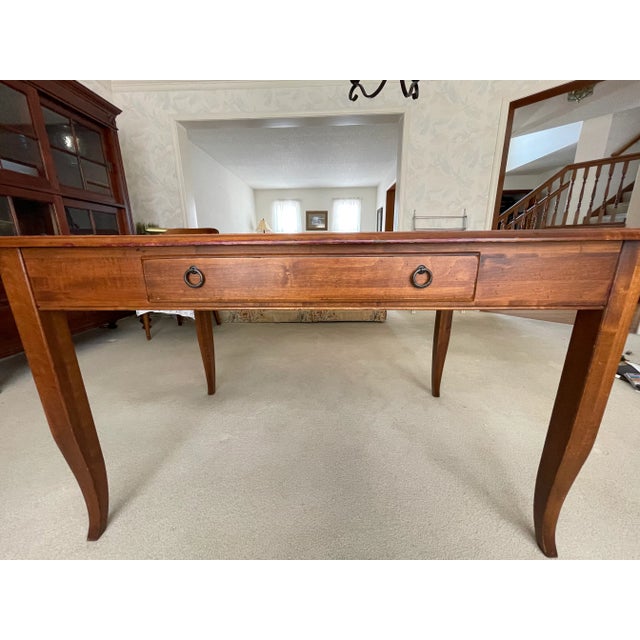 1990s Ethan Allen Country Crossings Desk Chairish