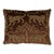 Schumacher Woodland Leopard Velvet 16" Pillow in Sepia For Sale