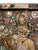 Religious Antique Nepalese Durga Hindu Shrine Brass Wood Stone Inlaid Wall Plaque C1900 For Sale - Image 3 of 16