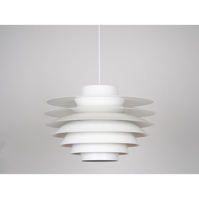 Metal Vintage Danish Verona Lamp by Svend Middelboe for Lyfa, 1962 For Sale - Image 7 of 12