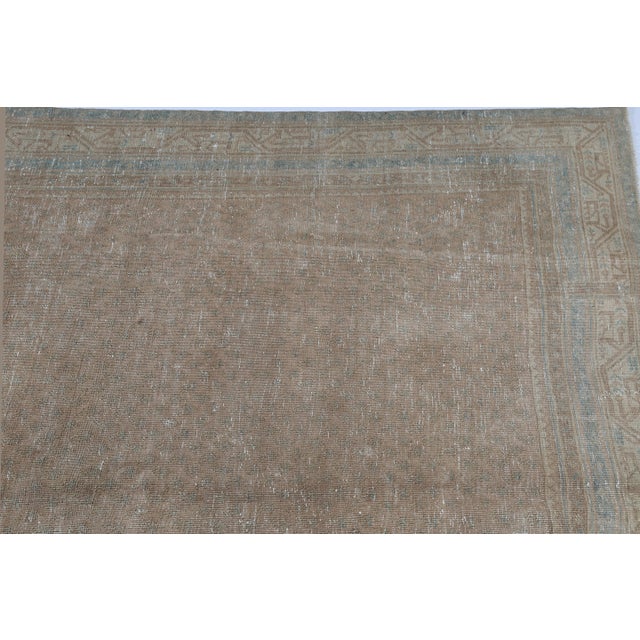 Tribal Antique Persian Tribal Rug With Soft Earth-Tone Patina - 7' 2'' X 11' 2'' For Sale - Image 3 of 10