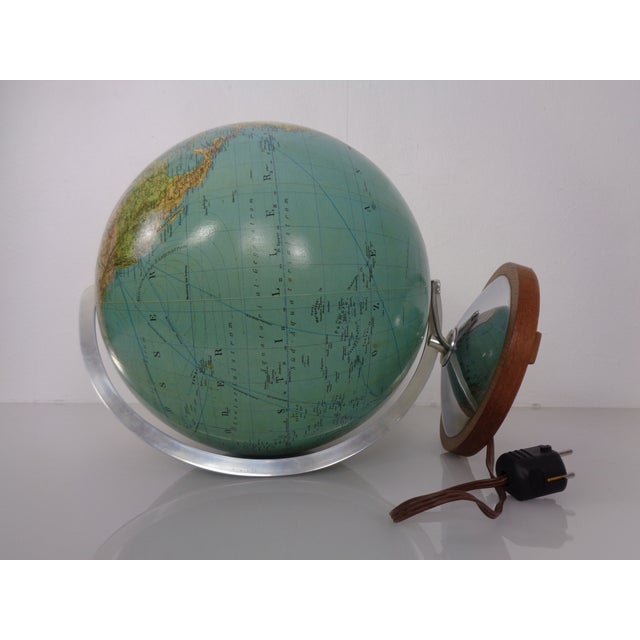 Vintage Illuminated Duo Glass Globe by Paul Oestergaard for Columbus, Germany, 1950s For Sale - Image 14 of 18