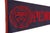 Vintage University of Pennsylvania felt flag pennant circa 1960. This piece of mid-century memorabilia from PA University...