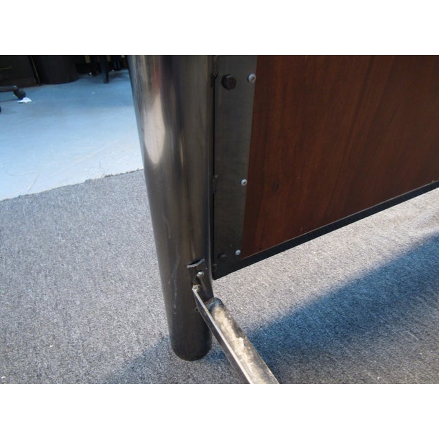 Silver Mid 20th Century Mid-Century Modern Bed Frame by Mastercraft For Sale - Image 8 of 8