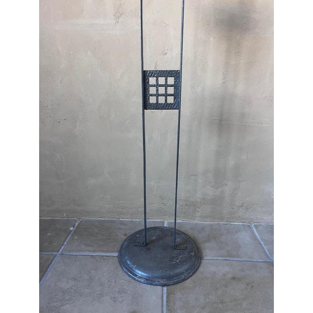 Arts and Crafts German Wrought-Iron Smoking Stand, 1916 For Sale - Image 6 of 10