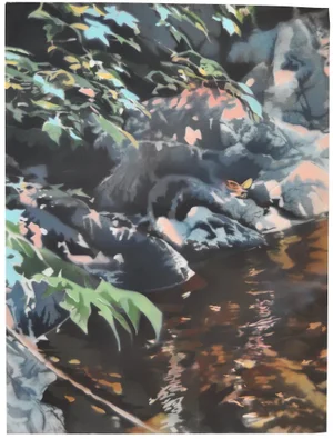 David T. Kessler "Shadow Patterns" Lithograph