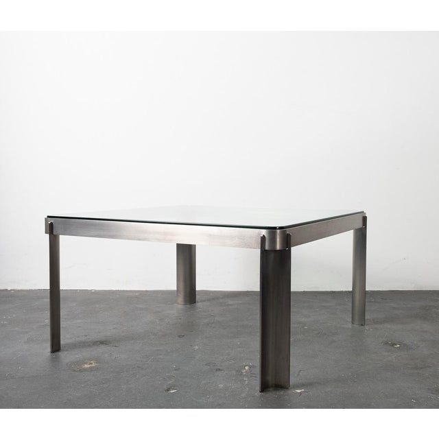 Metal T113 Tecno Coffee Table, 1970s For Sale - Image 7 of 12