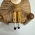 Vintage Eric Horne Co. Wooden Peg Doll in a Rush-Seat Chair, Made in Usa For Sale - Image 9 of 15