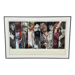 Baron Wolman Multiplex I Poster Collage, Signed For Sale