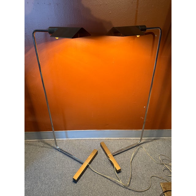 Pair of 1970s Cedric Hartman Cantilevered + Pivoting Head Floor Lamps For Sale - Image 14 of 14