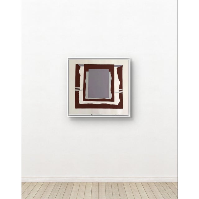 Mid-Century Modern Barbara Beck Mid Century Modern Screen Print on Paper - Unframed For Sale - Image 3 of 10