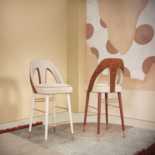 Caron Bar Chair by Ottiu For Sale - Image 10 of 12