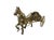 Brass Chariot & Horse Figurine For Sale - Image 5 of 16