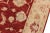 Textile Classic Ziegler Red Ivory Hand-Knotted Wool Rug - 3'3'' X 4'10'' For Sale - Image 7 of 8