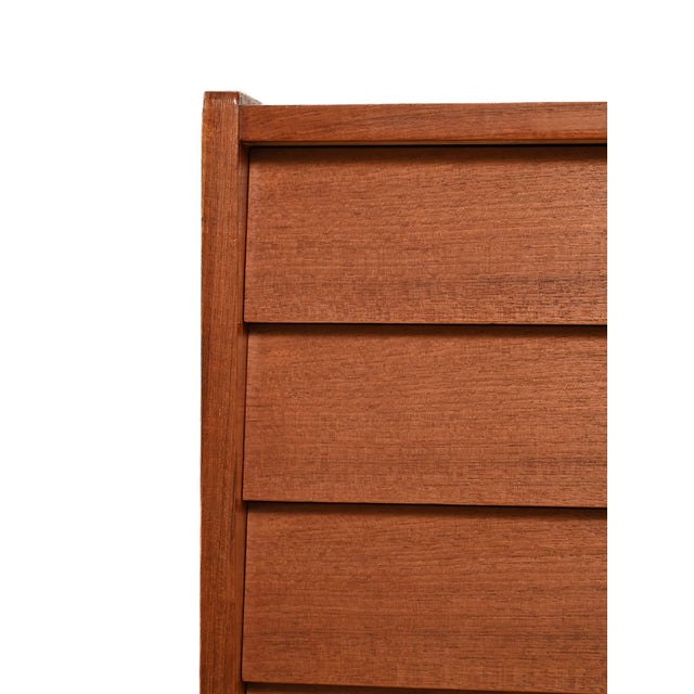 Wood Vintage Sideboard in Teak, 1960s For Sale - Image 7 of 13