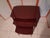 Vintage Mid Century Modern Nesting Tables Set of Three Mahogany With Mahogany Laminate Tops. For Sale - Image 10 of 17