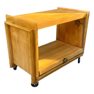 Vintage John Keal for Brown-Saltman Bar or Tea Cart For Sale