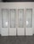 Early 20th Century Doors with Engraved Glass, Set of 4, in Very Good conditions.