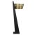 Not Yet Made - Made To Order NOIR Claudius Floor Lamp, Black of Brass Finished Iron For Sale - Image 5 of 6
